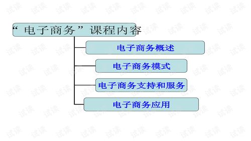 电子商务专业学习的内容